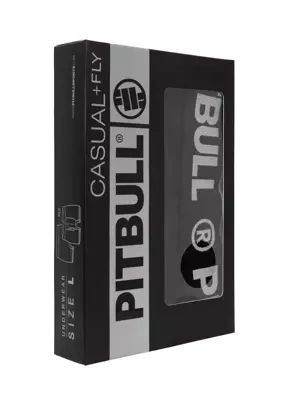Bokserki Pit Bull + FLY czarne