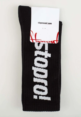 Skiety Stoprocent Stopro! czarno białe