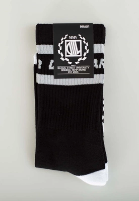 Skiety Diil Gang Tag Długie czarne