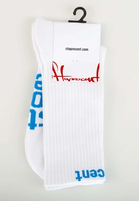 Skiety Stoprocent STPR biało niebieskie