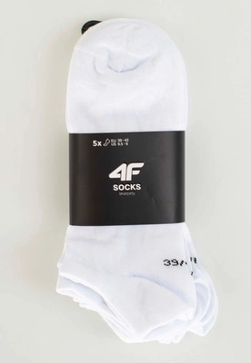 Skiety 4F M282 5Pak białe