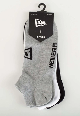 Skiety New Era Flag Sneaker 3Pak 13113639 białe szare granatowe