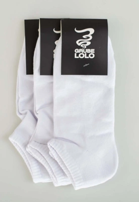 Skiety Grube Lolo Dymek 3 pary białe