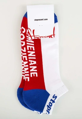 Skiety Stoprocent Codziennie czerwono białe