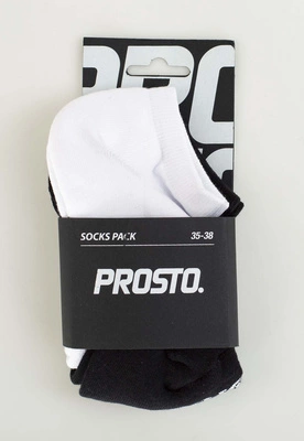 Skiety Prosto Brisk 2-pak białe czarne