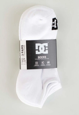 Skiety DC Shoes DC Ankle 3PAK ADYAA03187-WBB0 białe