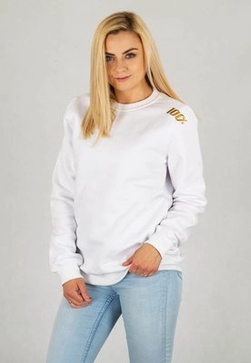 Bluza Stoprocent Small Sto biało złota