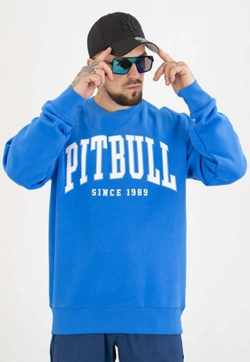 Bluza Pit Bull Bez Kaptura Norton azurre blue