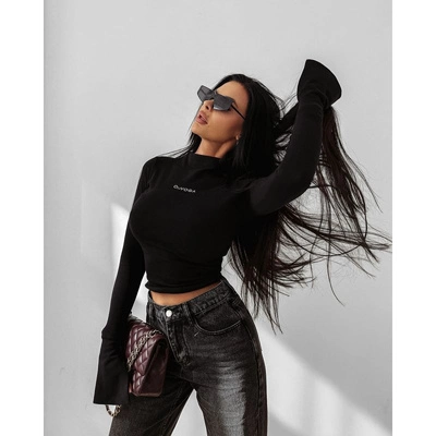 Bluza Olavoga Bez Kaptura Autumn Hug czarna