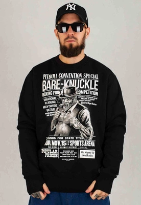 Bluza Pit Bull Bez Kaptura Bare Knuckle czarna