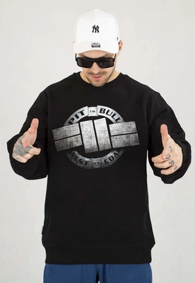 Bluza Pit Bull Bez Kaptura Steel Logo X czarna