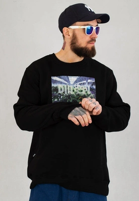 Bluza Diil Crewneck Plants czarna