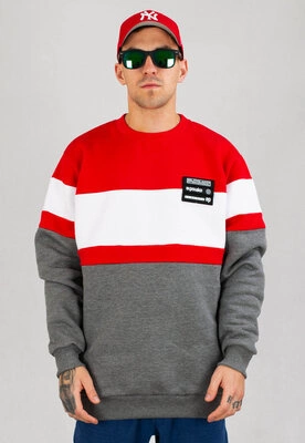 Bluza El Polako Horizontal Cut czerwona