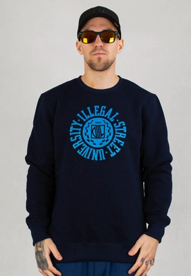 Bluza Diil Kastet Dot granatowa