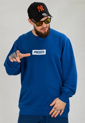 Bluza Prosto Crewneck Bokz niebieska