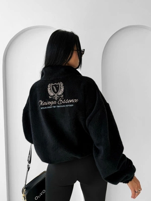 Bluza Olavoga Bez Kaptura Oatwood czarna