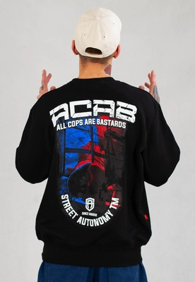 Bluza Street Autonomy ACAB 3 czarna