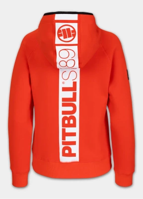 Bluza Pit Bull Z Kapturem Zip Fuchsia flame red