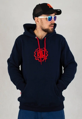 Bluza Diil Z Kapturem Laur Zelo granatowa