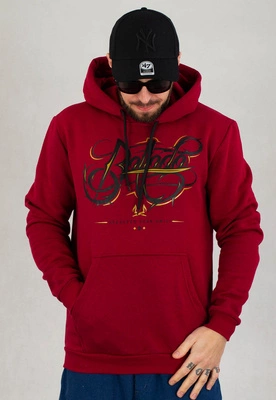 Bluza Dudek P56 Z Kapturem Ballada bordowa
