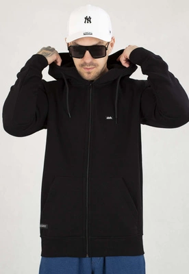 Bluza Elade Zip Z Kapturem Patch czarna
