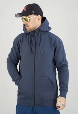 Bluza Elade Zip Z Kapturem Patch granatowa