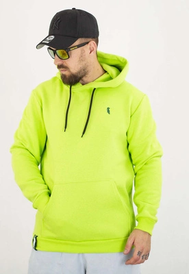 Bluza Dudek P56 Z Kapturem Dudek Logo zielona