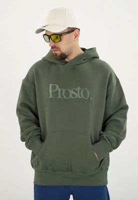 Bluza Prosto Z kapturem Mizo ciemno zielona