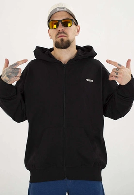 Bluza Prosto Z kapturem ZIP Brons czarna