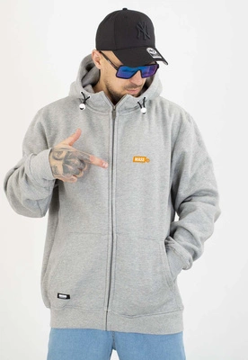 Bluza Mass Z Kapturem ZIP Mini Box szara