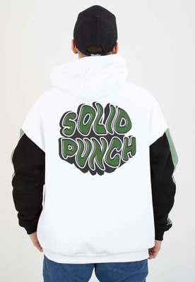 Bluza Patriotic Z Kapturem Solid Punch biała