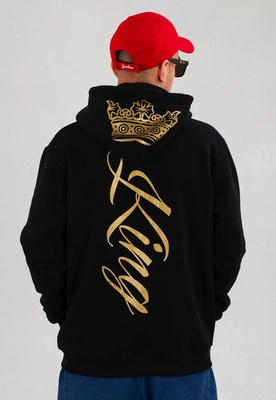 Bluza Red Eyes King czarno złota