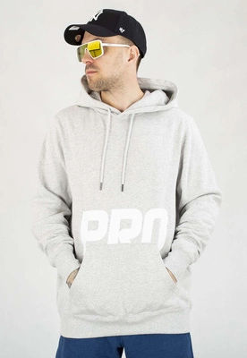 Bluza Prosto Z kapturem Pro szara