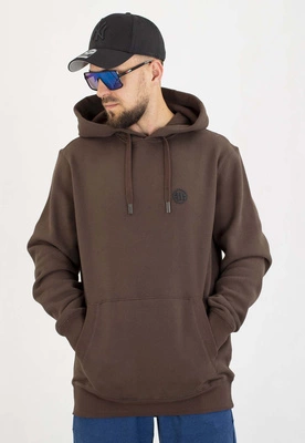 Bluza Pit Bull Z Kapturem Small Logo dark chocolate