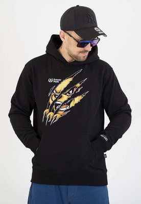 Bluza Środowisko Miejskie Z Kapturem Slash Bear czarna