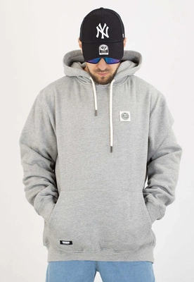 Bluza Mass Z Kapturem Patch szara