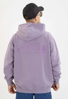 Bluza Prosto Z kapturem Flathead sprana lawendowa