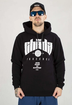 Bluza Chada Z Kapturem Handcuff DS czarna