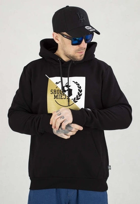 Bluza Środowisko Miejskie Z Kapturem Duo czarna