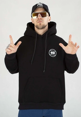 Bluza Lucky Dice Z Kapturem Baggy Circle Dice czarna