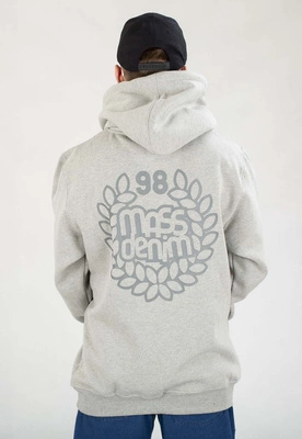 Bluza Mass Z Kapturem Base Back szara
