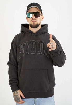 Bluza Pit Bull Z Kapturem Orlando washed dark graphite