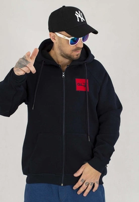 Bluza Grube Lolo ZIP Badge granatowa