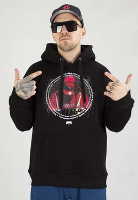 Bluza Chada Z Kapturem Jestem Tu czarna