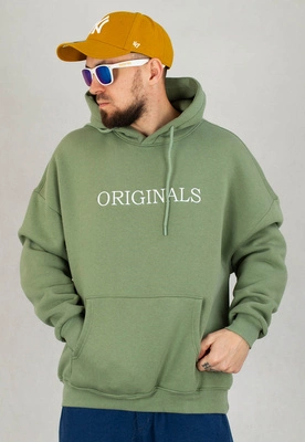 Bluza I8 Z Kapturem Originals II zielona