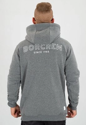 Bluza B.O.R. Biuro Ochrony Rapu Classic BORCrew Outline ciemno szara