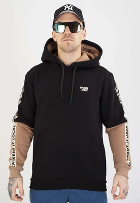 Bluza Patriotic Z Kapturem CLS Keep It Tapes czarna