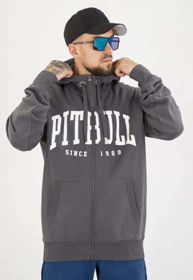 Bluza Pit Bull Z Kapturem ZIP Norton graphite