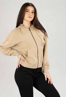 Bluza Pit Bull Z Kapturem Zip Washed Manzanita piaskowa