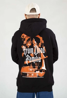 Bluza Brain Dead Familia Kat czarna
